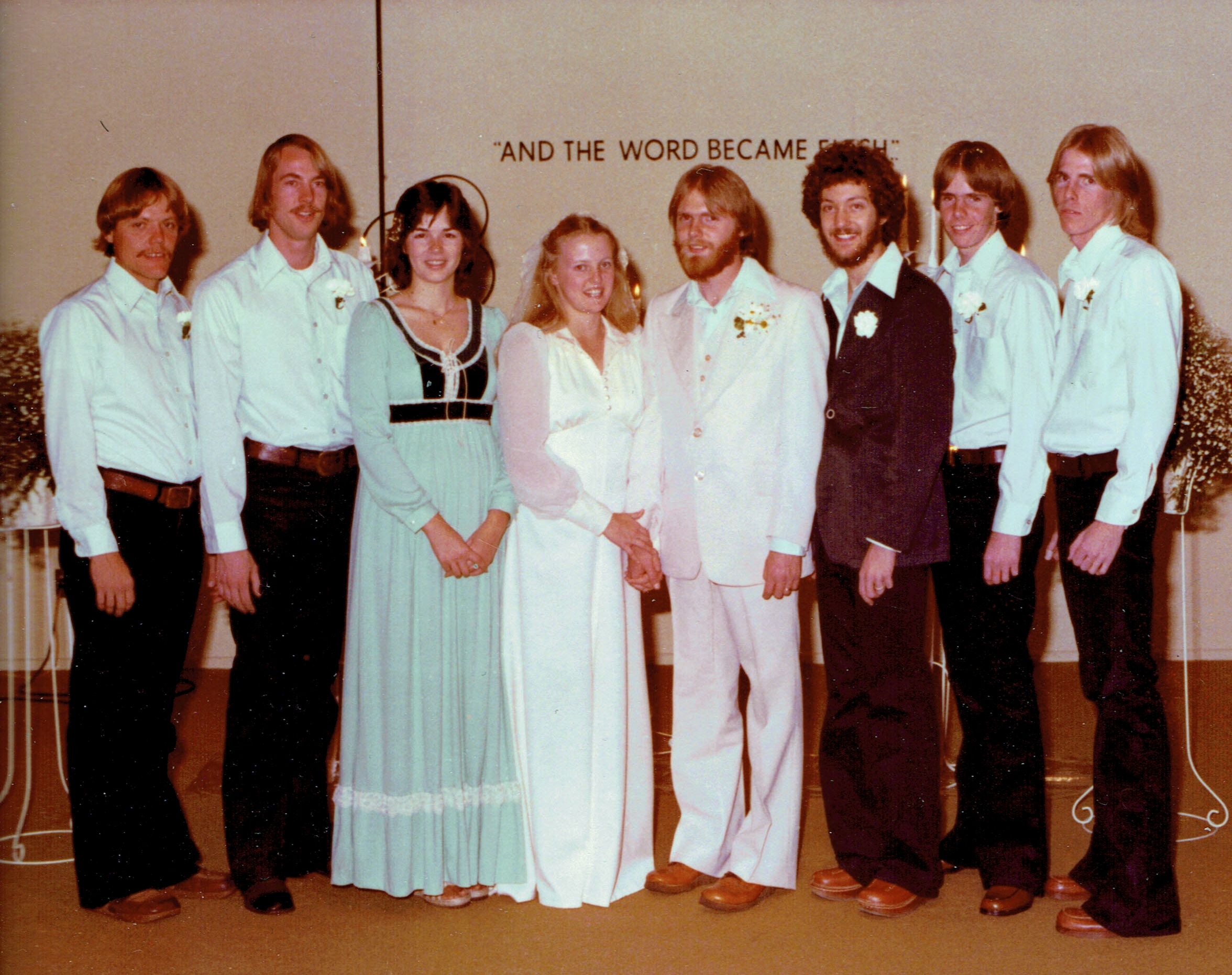 1977 Wedding Party